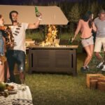 AECOJOY 43-Inch Metal Fire Pit Table – Outdoor Propane Patio Fireplace - Image 7